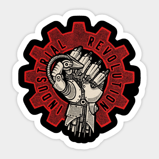 Industrial Revolution Sticker by WilfullyWeird